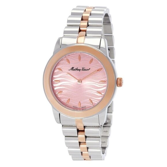 NWT Mathey-Tissot Fashion Ladies Quartz Steel Authentic Watch - Picture 1 of 3